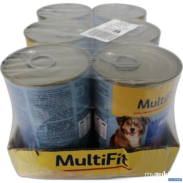 Artikel Nr. 888638: Multifit Hund Ragout Rind mit Karotten 6x400g