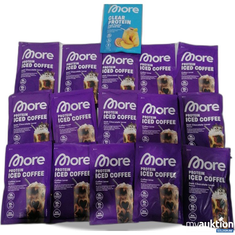 Artikel Nr. 889638: More Protein Iced Coffee & Clear Protein 16x25g