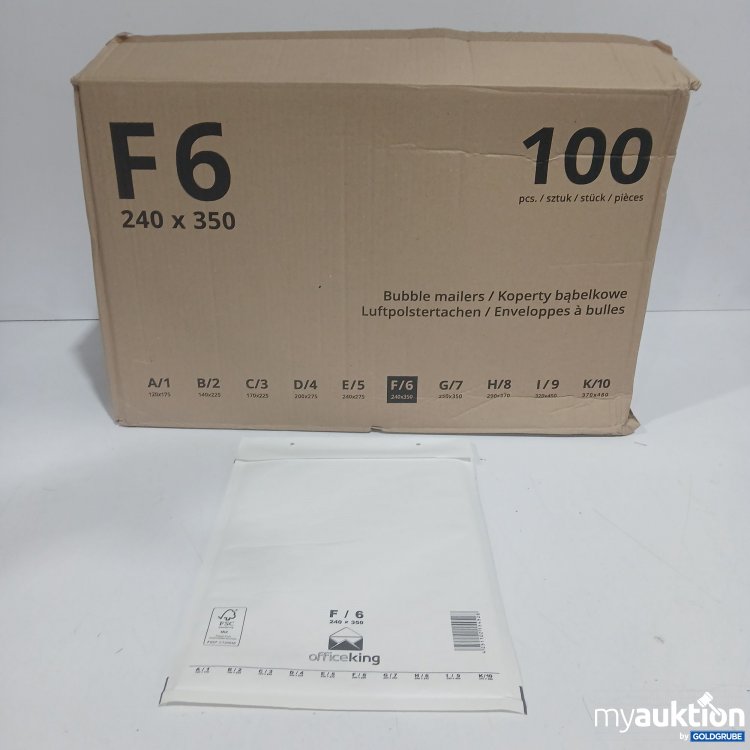 Artikel Nr. 899638 Artikel Nr. 899638: Office King Luftpolstertaschen F6 100Stk ca. 24x35cm