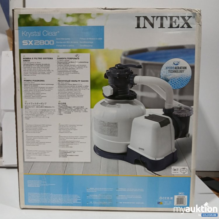 Artikel Nr. 911638: Intex Krystal Clear SX2800 Sandfilteranlage 