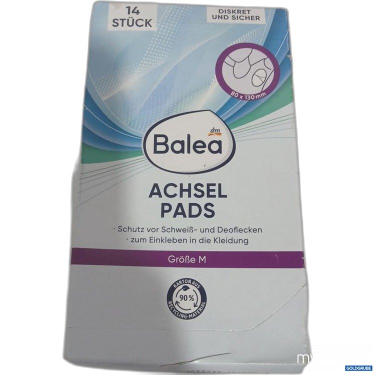 Artikel Nr. 919638: Balea Achsel Pads Größe M 14 Stück