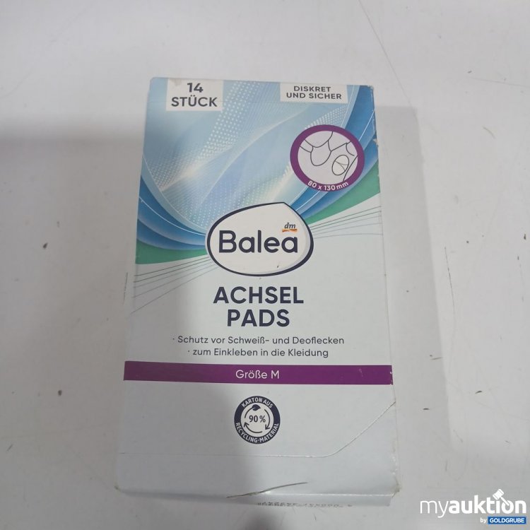 Artikel Nr. 919638: Balea Achsel Pads Größe M 14 Stück