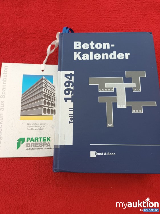 Artikel Nr. 937638 Artikel Nr. 937638: Beton Kalender 1994 Teil 2