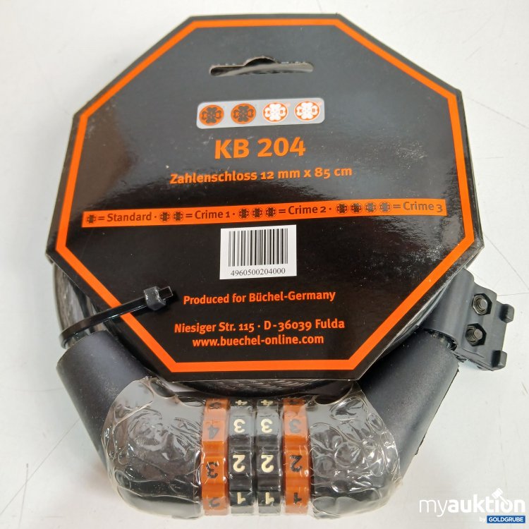 Artikel Nr. 959638: Sekura Locks for life K 204 Zahlenschloss 12mmx85cm 