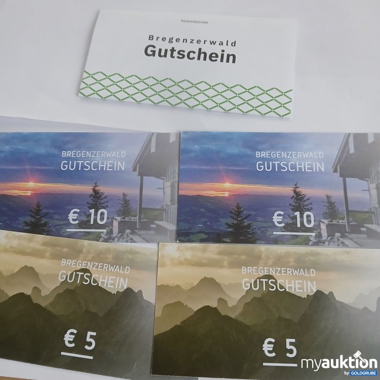 Artikel Nr. 988638 Artikel Nr. 988638: Bregenzerwald Gutschein Wert 30€