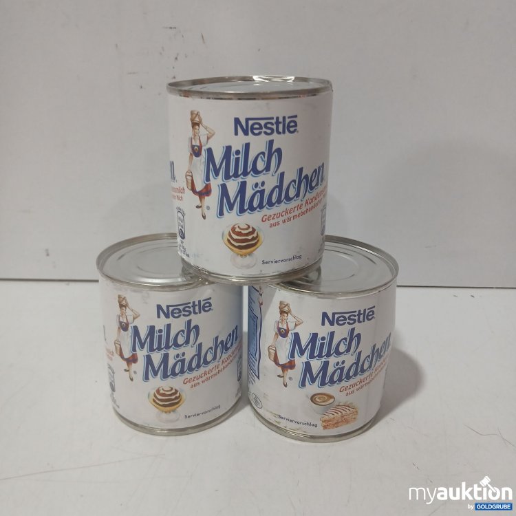 Artikel Nr. 995638 Artikel Nr. 995638: Nestle Milch Mädchen Gezuckerte Kondensmilch je 400g 3Stk