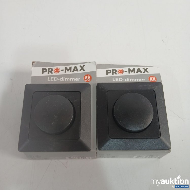 Artikel Nr. 397639: Pro Max LED-Dimmer schwarz Serie55