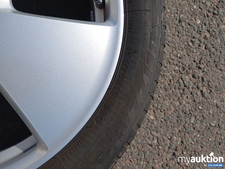 Artikel Nr. 525639: BMW Alufelge mit Reifen 155/70 R19