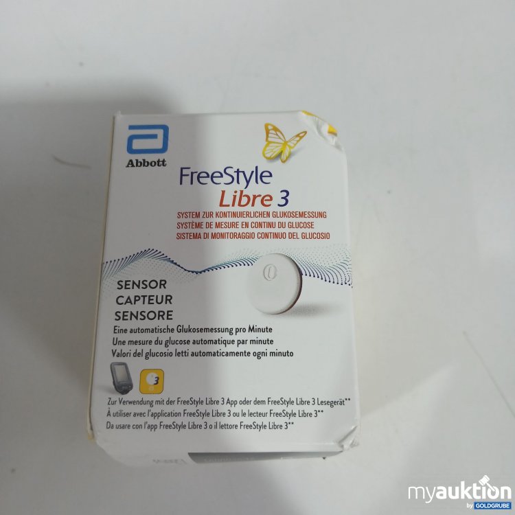 Artikel Nr. 824639 Artikel Nr. 824639: Abbott FreeStyle Libre3 Sensor