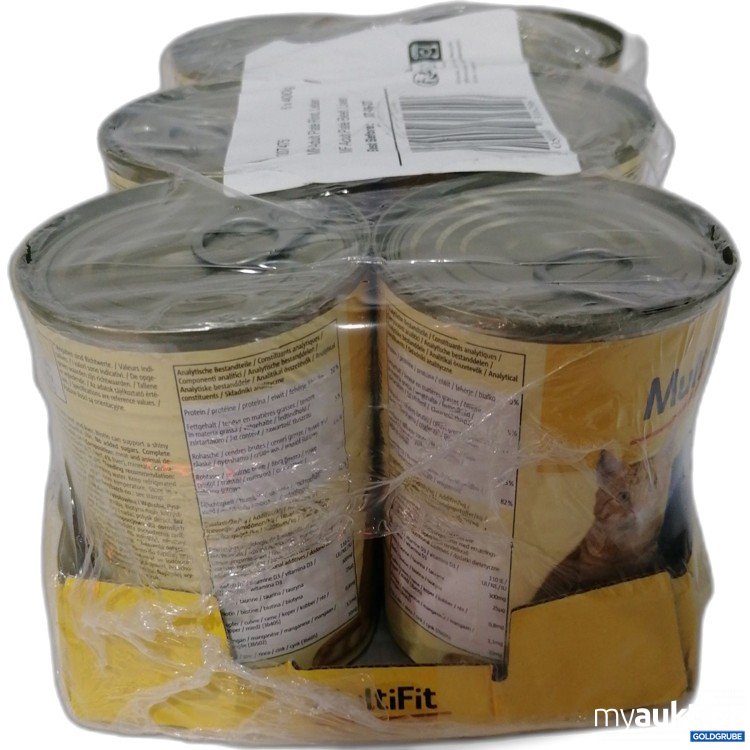 Artikel Nr. 888639: Multifit Katze Adult Paté Rind und Leber 6x400g