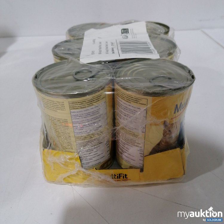 Artikel Nr. 888639: Multifit Katze Adult Paté Rind und Leber 6x400g