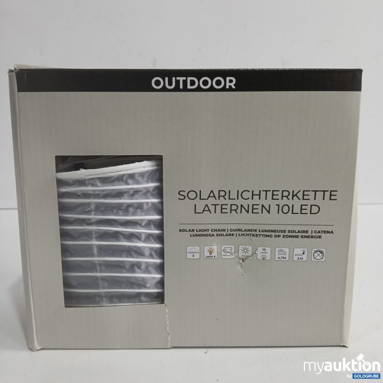 Artikel Nr. 893639: OUTDOOR Solarlichterkette Laternen 10LED