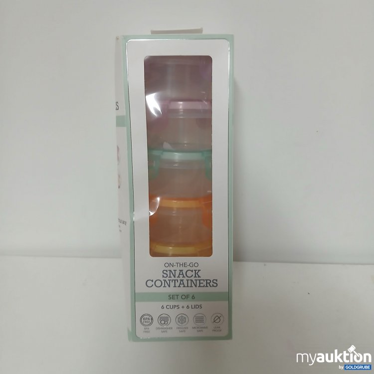 Artikel Nr. 917639 Artikel Nr. 917639: On-the-go Snack Containers Set of 6