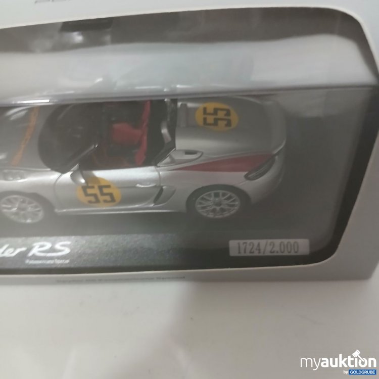 Artikel Nr. 918639 Artikel Nr. 918639: Porsche Spyder RS Modellauto 1724/2000