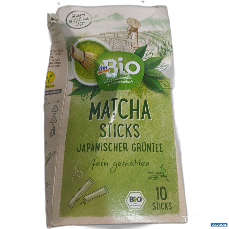 Artikel Nr. 952639 Artikel Nr. 952639: Bio Matcha Sticks fein gemahlen 10Sticks