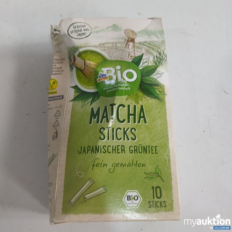 Artikel Nr. 952639 Artikel Nr. 952639: Bio Matcha Sticks fein gemahlen 10Sticks