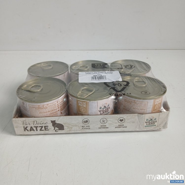 Artikel Nr. 957639: Wildes Land Ente Pute 6x 200g 