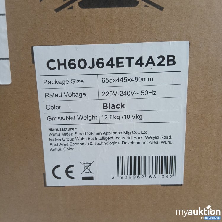 Artikel Nr. 979639 Artikel Nr. 979639: Comfee Dunstabzugshaube black CH60J64ET4A2B