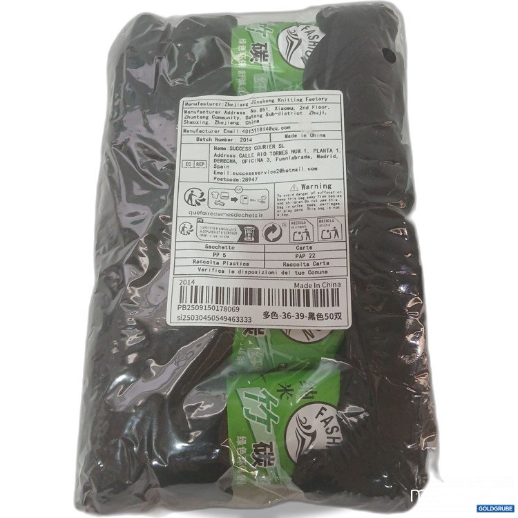 Artikel Nr. 993639 Artikel Nr. 993639: Fashion schwarze Socken Gr 36-39 50Paar