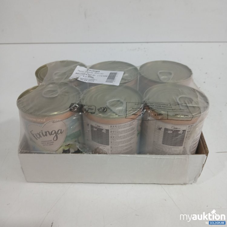 Artikel Nr. 998639: Feringa Katzenfutter Huhn, Forelle Schwein 6x400g 