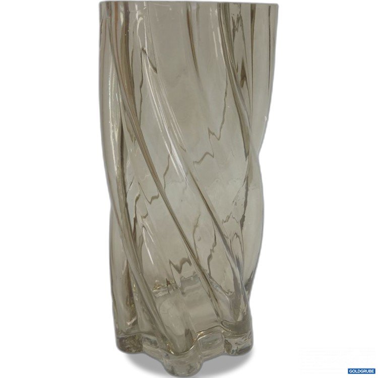 Artikel Nr. 446640 Artikel Nr. 446640: HOUSE NORDIC Vase mouth blown glass smoked green 12x25 cm 1.3kg