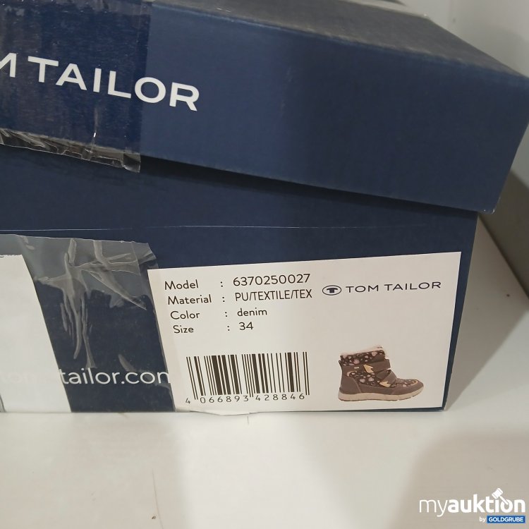 Artikel Nr. 463640: Tom Tailor Winterschuhe Größe 34