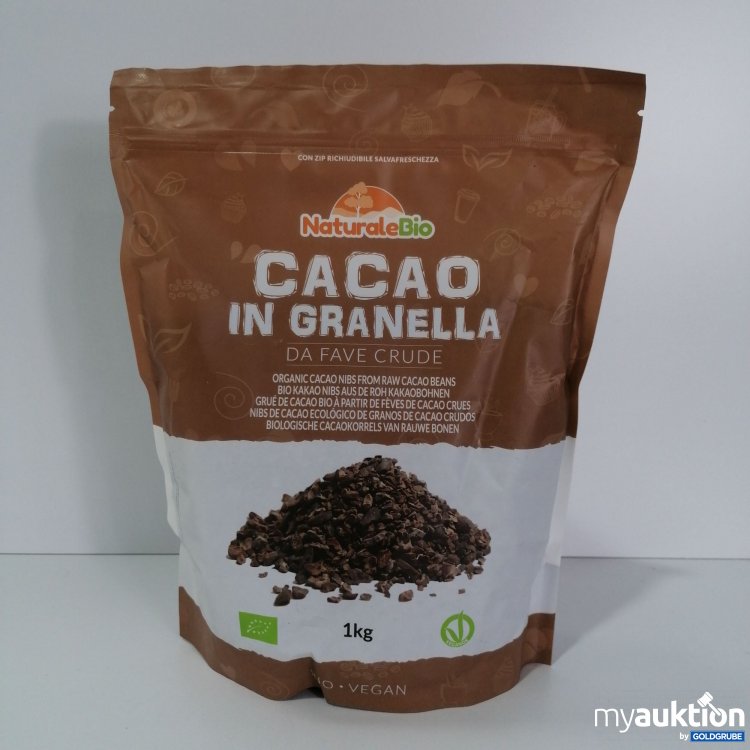 Artikel Nr. 768640 Artikel Nr. 768640: Natzrale Bio Cacao in Granella 1kg