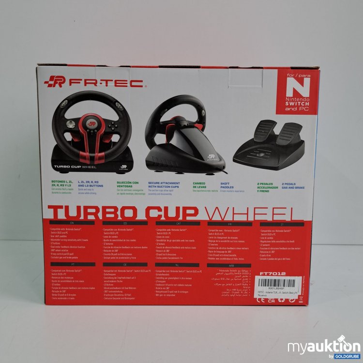 Artikel Nr. 808640 Artikel Nr. 808640: Frites Turbo Cup Wheel for Nintendo Switch