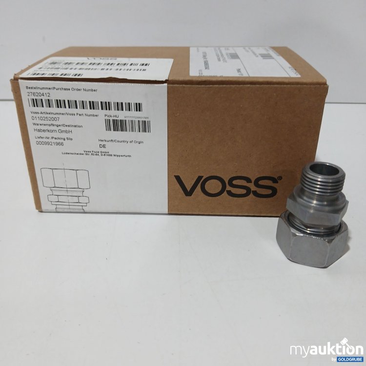 Artikel Nr. 814640 Artikel Nr. 814640: Voss Gehad3 Einschraubverschraubung GE 18 LR 1/2" 10stk