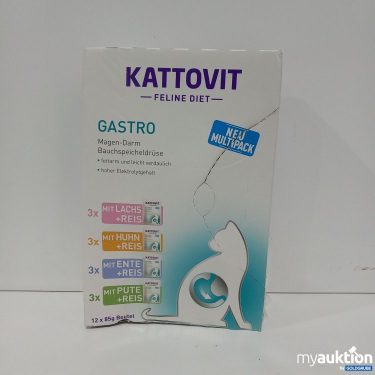Artikel Nr. 818640 Artikel Nr. 818640: Kattovit Gastro 12x85g Beutel