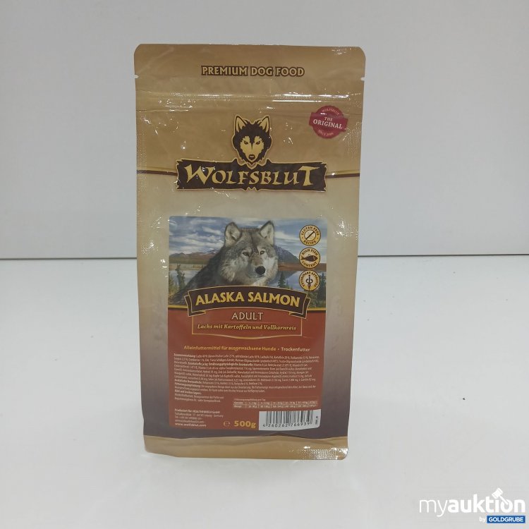 Artikel Nr. 839640: Wolfsblut Alaska Salmon Adult 500g