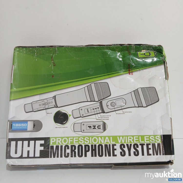 Artikel Nr. 855640 Artikel Nr. 855640: UHF Prfessional Wireless Microphone System