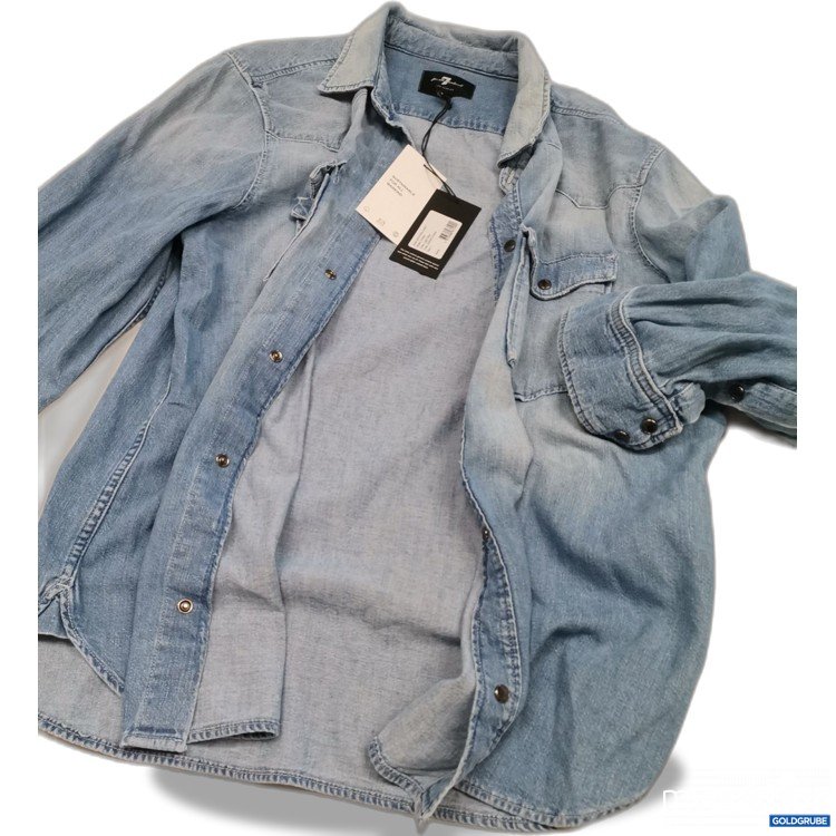 Artikel Nr. 879640 Artikel Nr. 879640: 7 for all mankind Jeans Hemd leicht beschädigt Rückseite