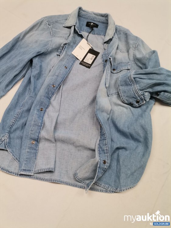 Artikel Nr. 879640 Artikel Nr. 879640: 7 for all mankind Jeans Hemd leicht beschädigt Rückseite