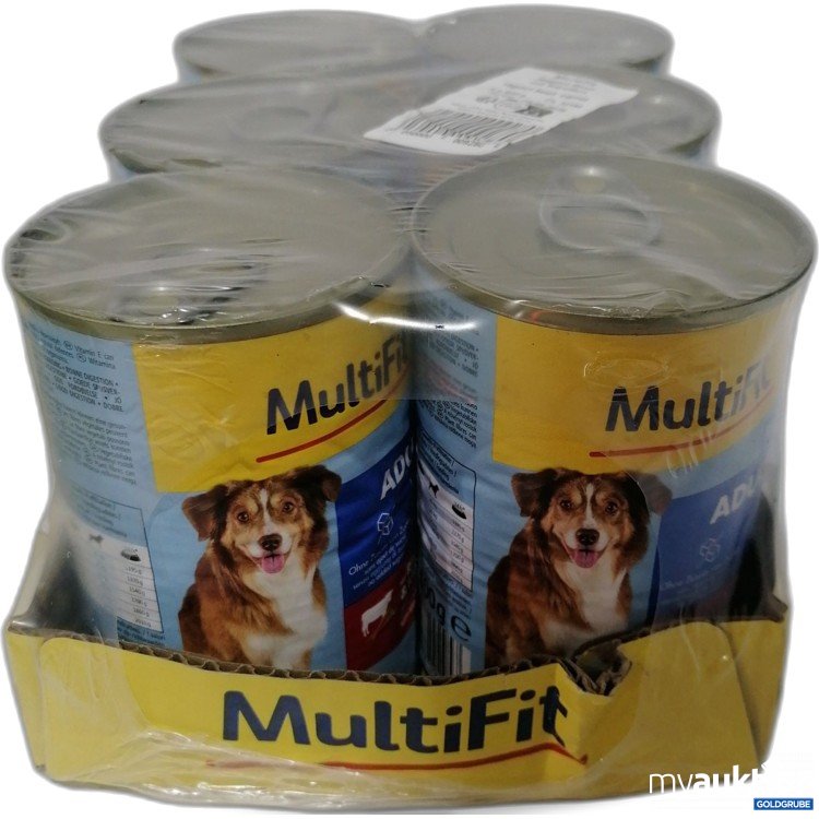 Artikel Nr. 888640: Multifit Hund Ragout Rind mit Karotten 6x400g