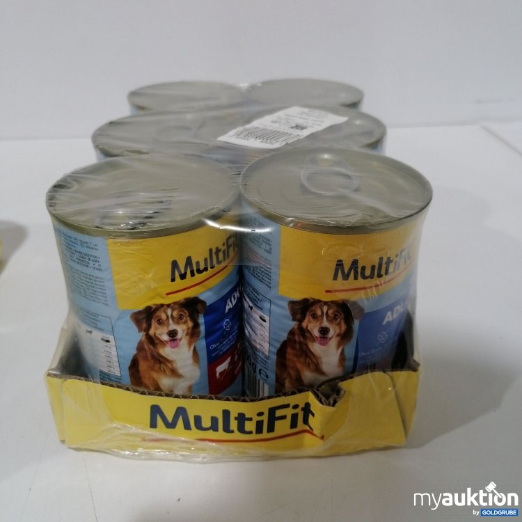 Artikel Nr. 888640: Multifit Hund Ragout Rind mit Karotten 6x400g