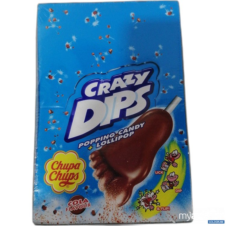 Artikel Nr. 889640: Chupa Chups Crazy Dips Popping Candy +Lollipop 24Stk