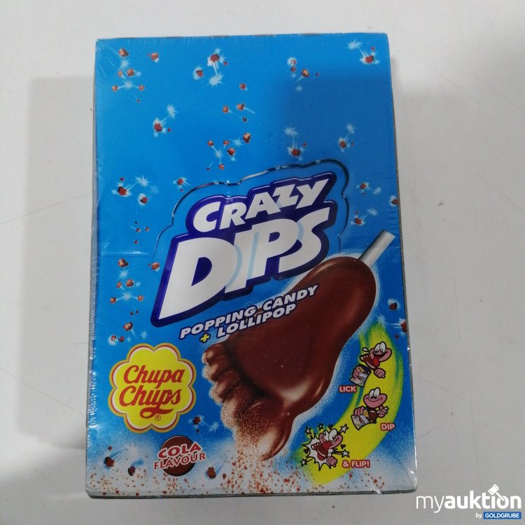 Artikel Nr. 889640: Chupa Chups Crazy Dips Popping Candy +Lollipop 24Stk