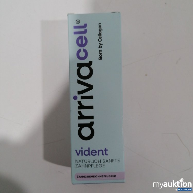 Artikel Nr. 896640: Arrivacell Vident Zahncreme ohne Fluorid 75ml