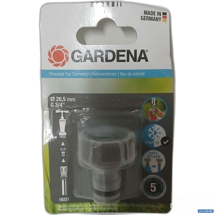 Artikel Nr. 916640: Gardena Hahnverbinder 18221