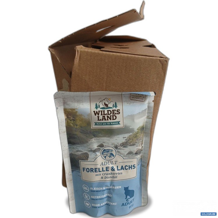 Artikel Nr. 957640: Wildes Land Adult Forellw Lachs 12x90g