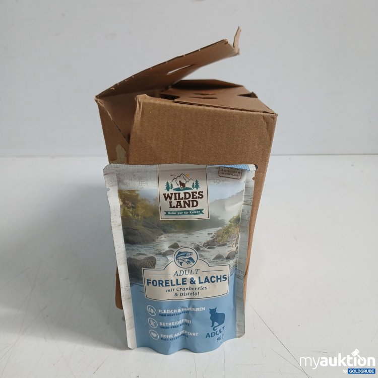 Artikel Nr. 957640: Wildes Land Adult Forellw Lachs 12x90g