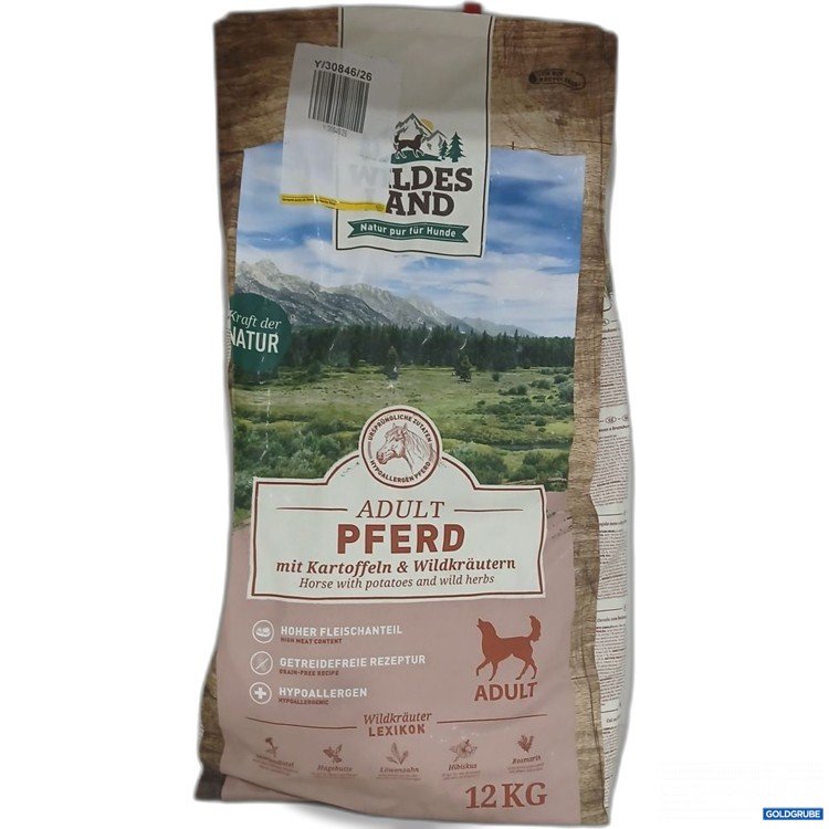Artikel Nr. 985640: Wildes Land Pferd Adult mit Kartoffeln & Wildkräutern 12 kg