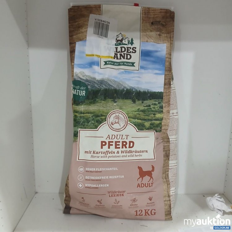 Artikel Nr. 985640: Wildes Land Pferd Adult mit Kartoffeln & Wildkräutern 12 kg