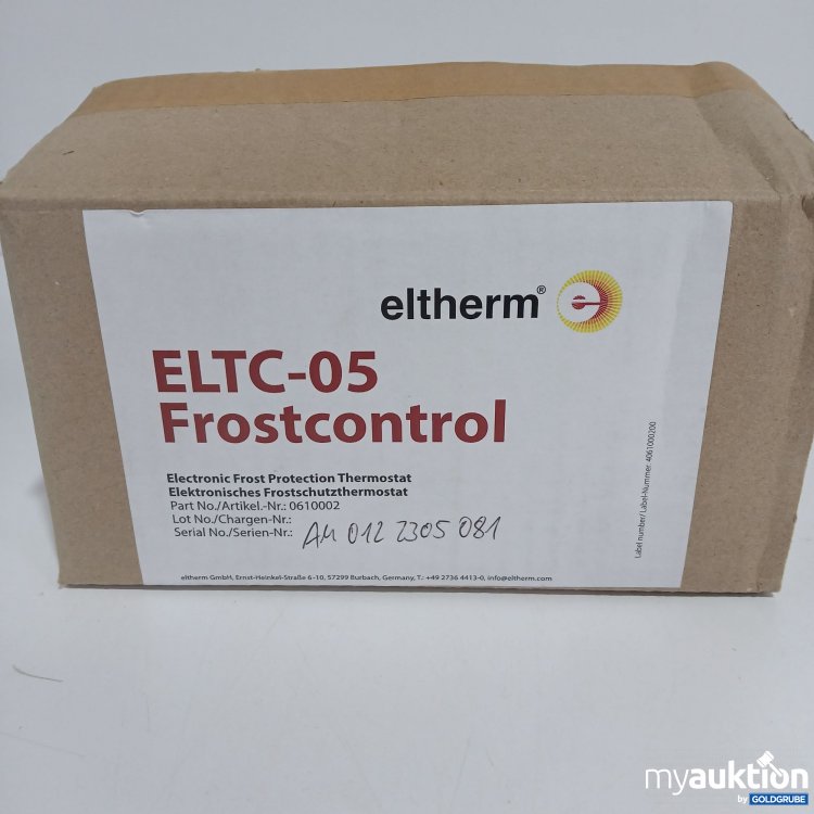 Artikel Nr. 360641 Artikel Nr. 360641: Eltherm ELTC-05 Frostcontrol