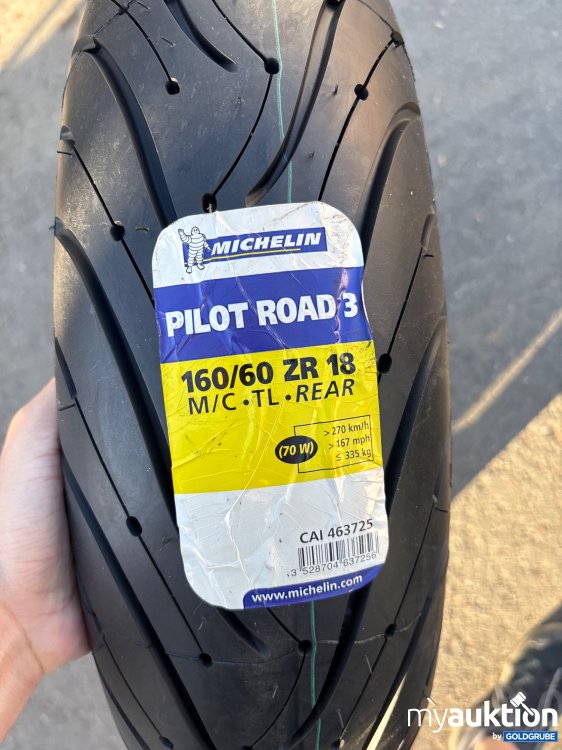 Artikel Nr. 438641: Michelin Pilot Road 3 160/60 ZR 18