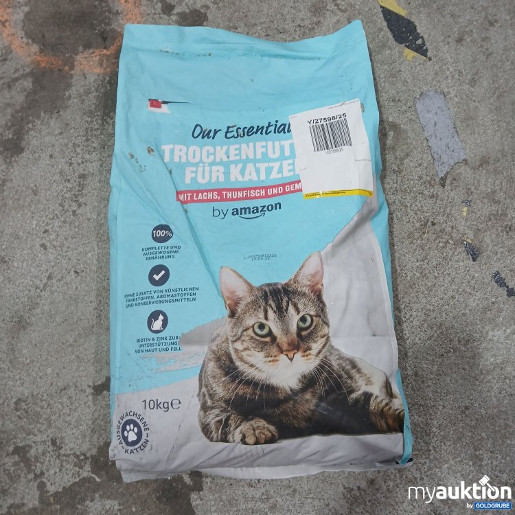 Artikel Nr. 867641: Amazon Trockenfutter für Katzen mit Lachs, Thunfisch & Gemüse 10kg 