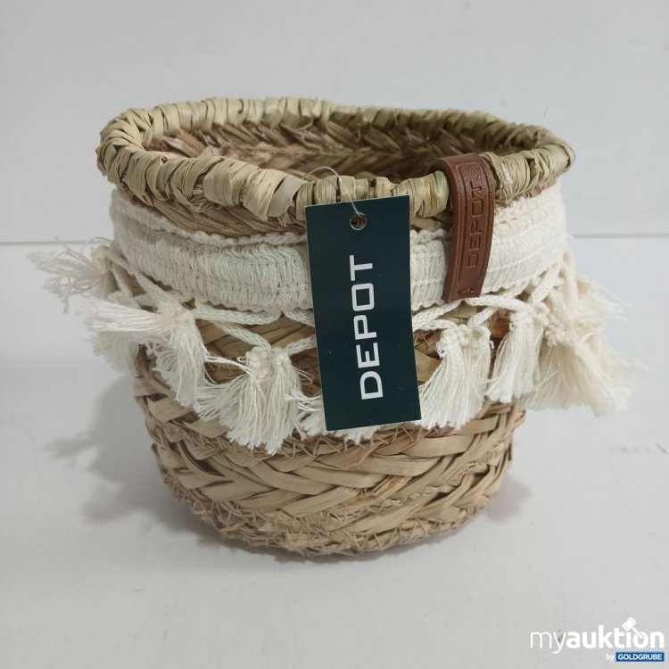 Artikel Nr. 893641 Artikel Nr. 893641: DEPOT Korb mit Fransen ca. 12cm