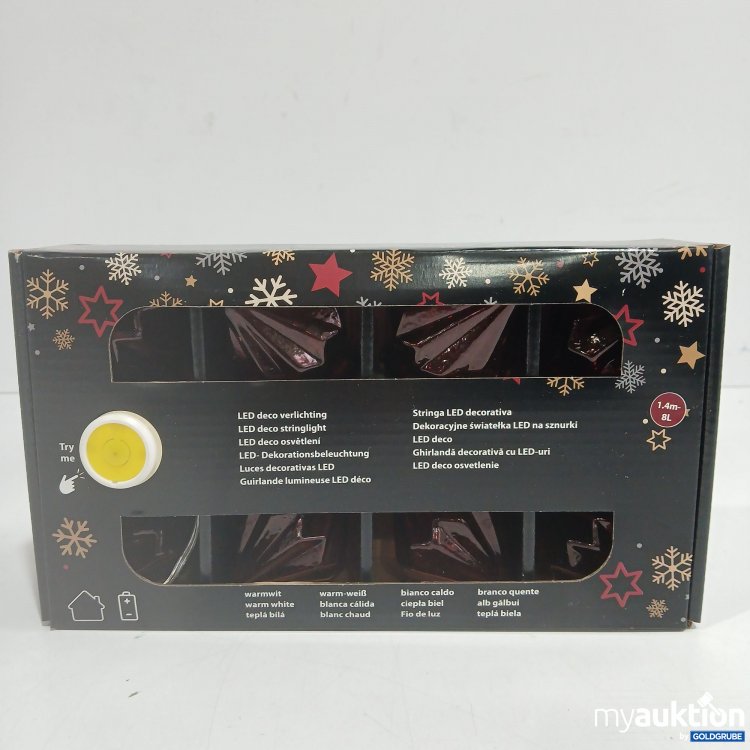 Artikel Nr. 910641 Artikel Nr. 910641: LED Dekorationsbeleuchtung 1,4m-8L rot