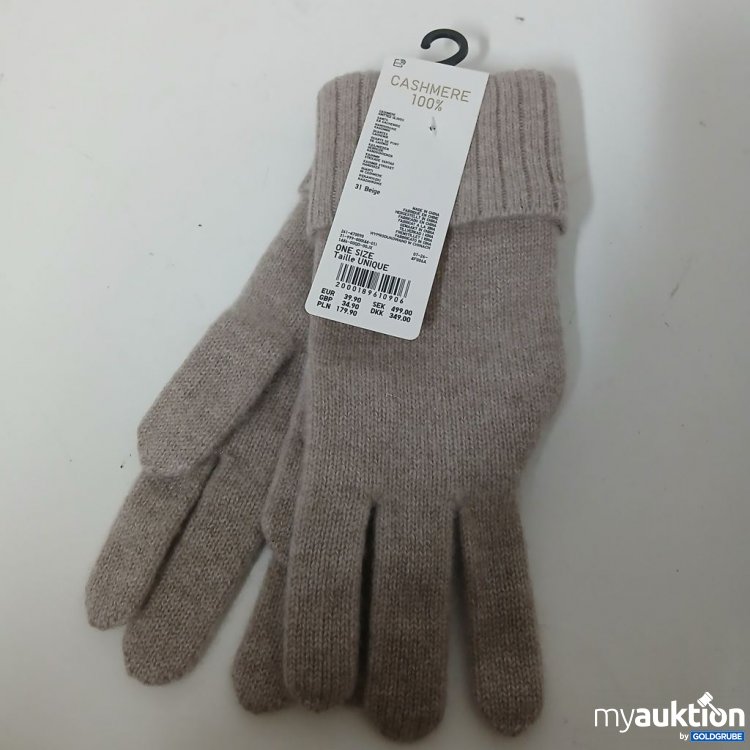 Artikel Nr. 920641: Uniqqlo Cashmere Handschuhe 100% Beige One Size